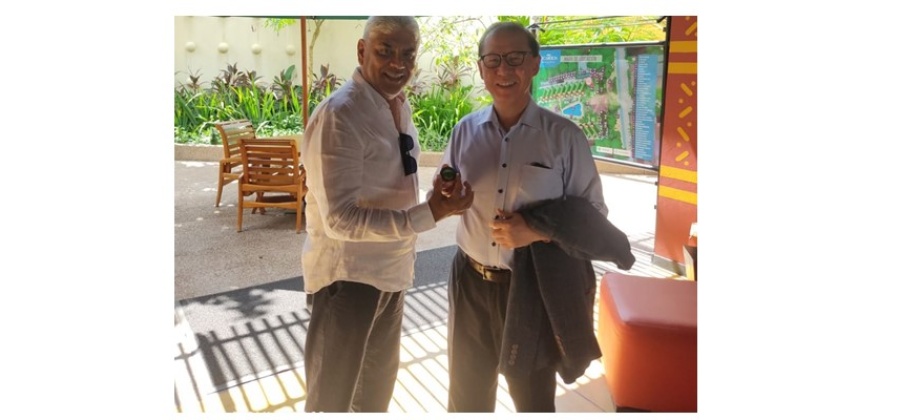 Cónsul de Colombia en Tabatinga conversó con el Embajador de Corea en Colombia