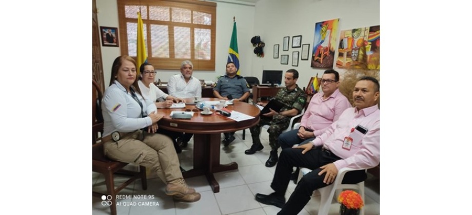 Consulado de Colombia lideró reunión con autoridades en pro de los menores