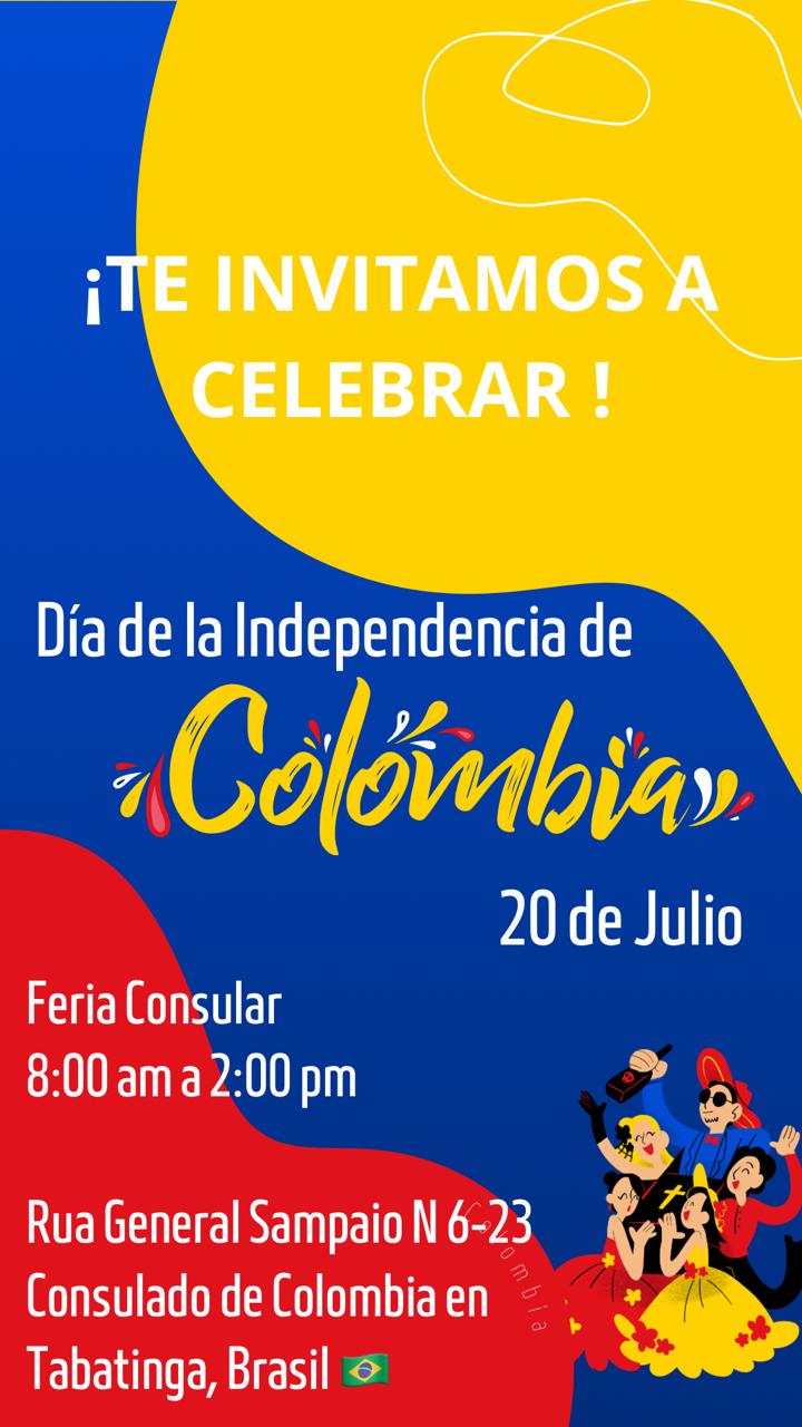 Consulado de Colombia en Tabatinga celebra el 20 de Julio