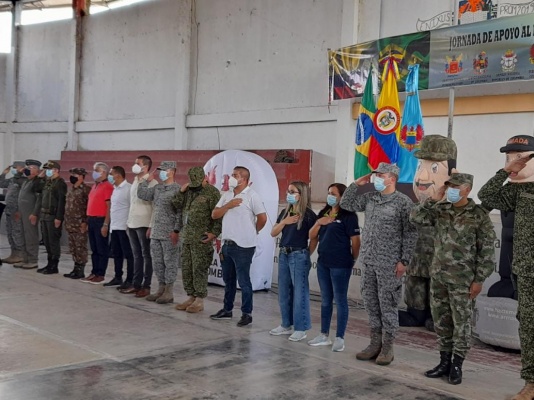 El Cónsul de Colombia en Tabatinga participó en la jornada de salud binacional Colombia Brasil 