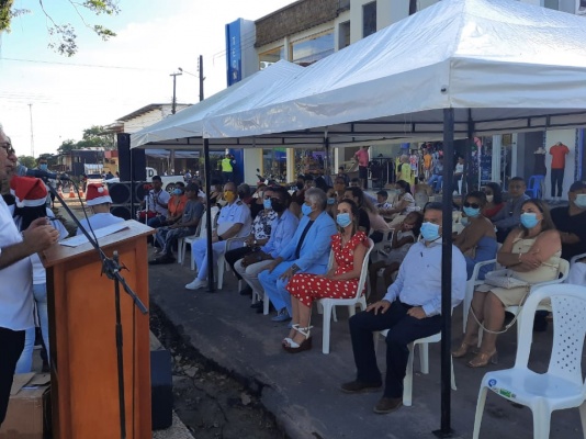 El Consulado de Colombia en Tabatinga organizó un concierto musical navideño con la participación de la orquesta del batallón de frontera Solimões de Tabatinga y del grupo musical de la Fundación Batuta de Leticia 