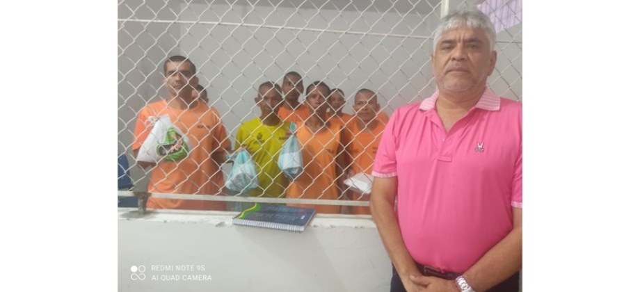 Consulado de Colombia en Tabatinga acompaña a personas privadas de libertad 