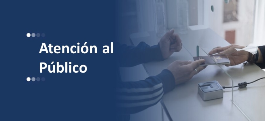 Los días 15 y 20 de noviembre de 2024 el Consulado de Colombia en Tabatinga no tendrá atención al público 