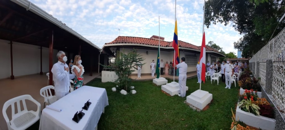 Consulado de Colombia en Tabatinga realizó Ceremonia de Conmemoración de los 211 años de la Independencia 