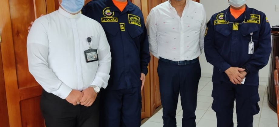 Cónsul de Colombia en Tabatinga participó en la Ceremonia de Trasmisión de Mando del Comando de Guardacostas 