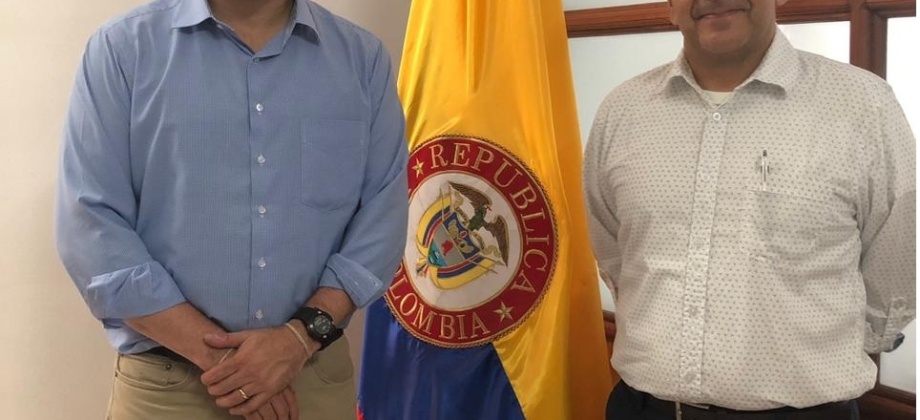 Alto Consejero Presidencial para los Derechos Humanos visita el Consulado de Colombia 