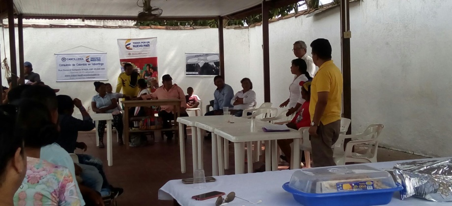 Consulado de Colombia en Tabatinga conmemoró el Día Internacional de las Víctimas por Desapariciones Forzadas