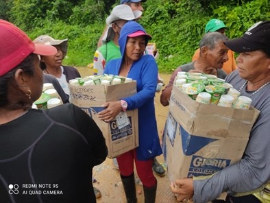Consulado de Colombia en Tabatinga entrega regalos a Cabildos Indígenas situados en zona de frontera