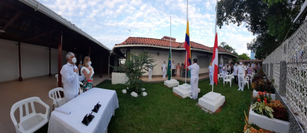 Consulado de Colombia en Tabatinga realizó Ceremonia de Conmemoración de los 211 años de la Independencia 