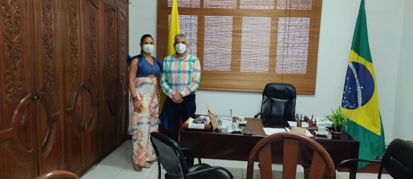 El Consulado de Colombia en Tabatinga recibió la visita de la Representante a la Cámara por el Amazonas, Yenica Acosta 