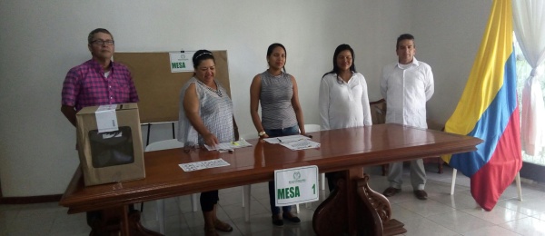 Inició la jornada electoral presidencial 2018 para la segunda vuelta en Consulado de Colombia en Tabatinga